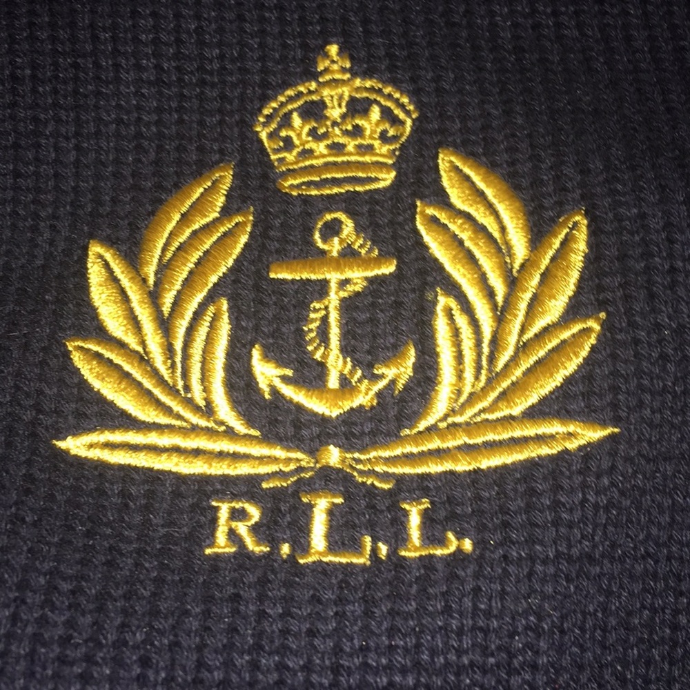 Ralph Lauren knitted quarter zip sweatshirt